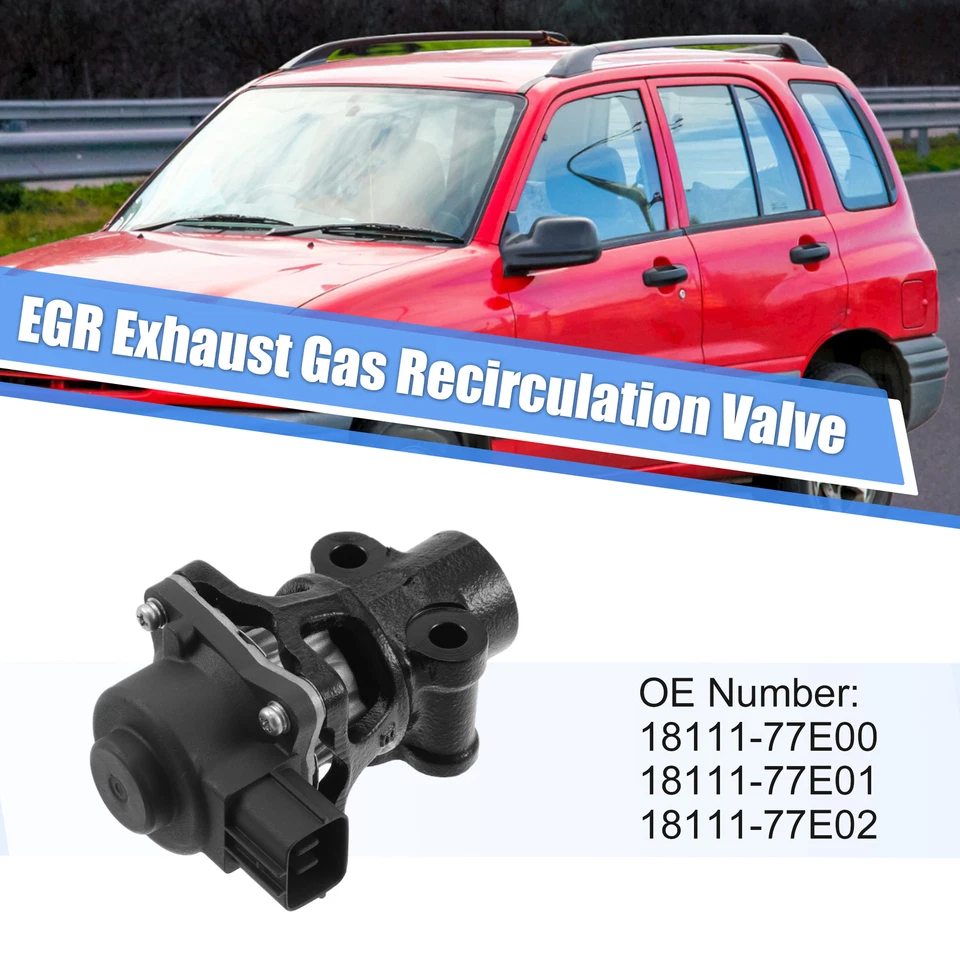 EGR Exhaust Gas Recirculation Valve for Chevrolet Tracker 99-04 18111-77E00 - Image 2 of 4