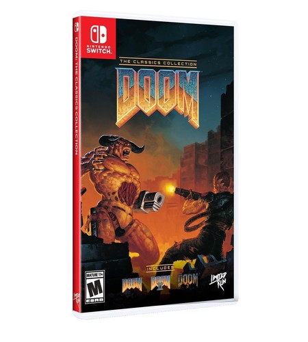BRAND NEW DOOM + DOOM II 2 LIMITED RUN GAMES SWITCH U.S. M ESRB