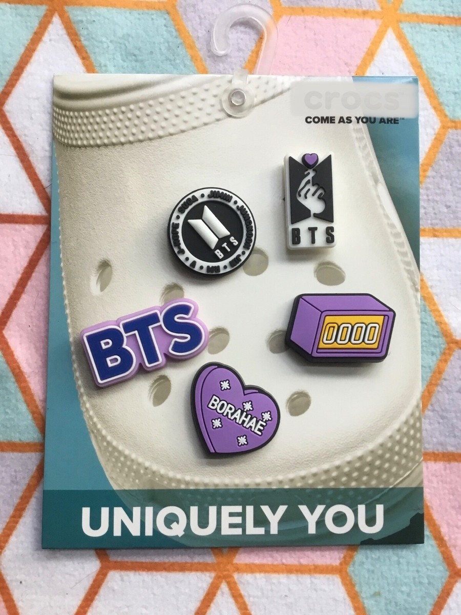 Handmade 5 10 pack shoe charm set Bts Kpop Bt21 Universe Bangtan