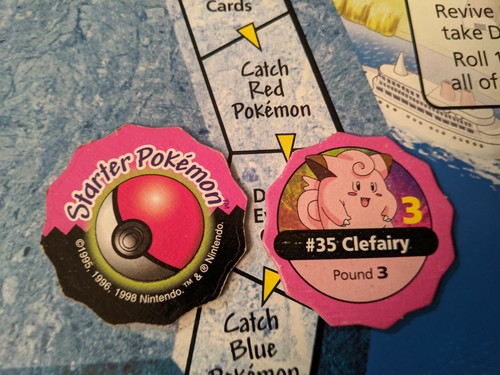 1999 Pokemon Master trainer Board Game Replacement Parts U PICK POG Card Token - Picture 169 of 215
