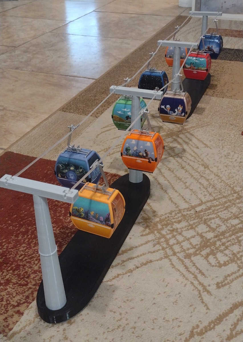 Custom Display Stand for Disney Skyliner Collectable Figures | eBay