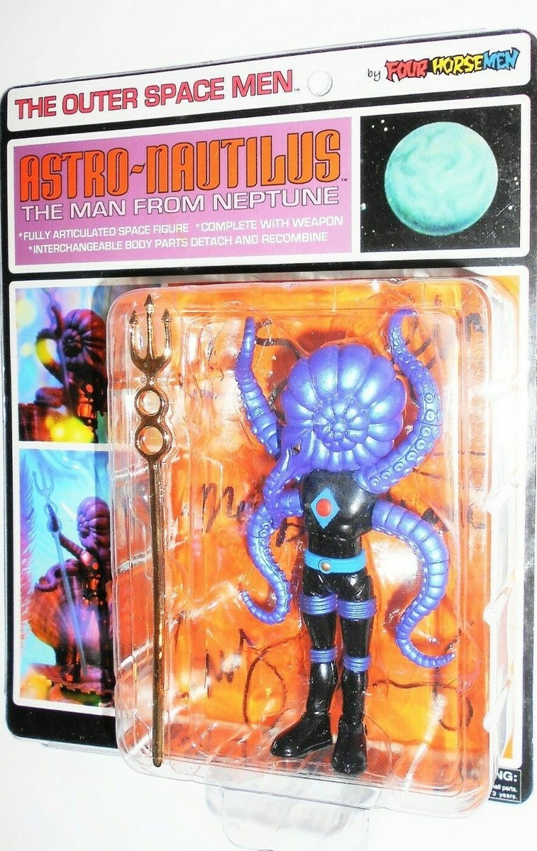 The Outer Space Men 2010 ASTRO NAUTILUS *SIGNED variant four 