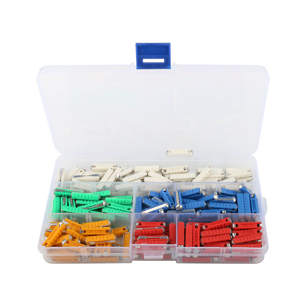 200 Pcs Car Fuse Kit Boat Fuse Car Lighter Fuse Car Amp Fuse Car Audio