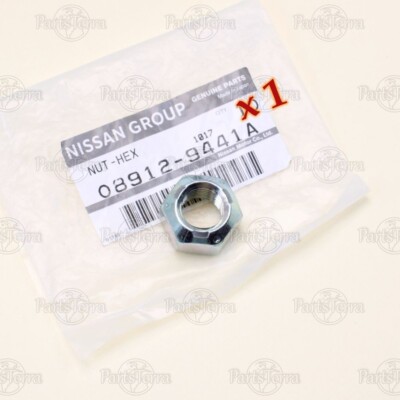 Genuine Nissan FRONTIER INFINITI I30 Lower Control Self Lock Hex Nut 08912-9441A
