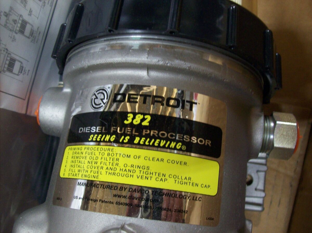 Detroit Diesel Water Separator Filter Kit DVC 382952DDC07 | eBay Detroit Diesel Water Separator Filter Kit DVC 382952DDC07 | eBay