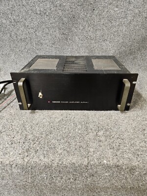Nikko alpha I Stereo power amplifier alpha 1 | eBay