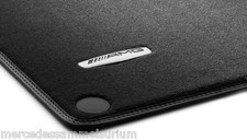 Mercedes-AMG Original 4 Exclusiv Fu&szlig;matten W222 S Klasse LHD Kurzversion Schwarz