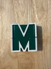 Vintage 1985 Alpha-Bots Transforming Letters Alphabet Transformers Letter M