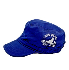 Children's Place Cap Hat Blue Size L-10 Adjustable Hook  Loop Long Beach-A60
