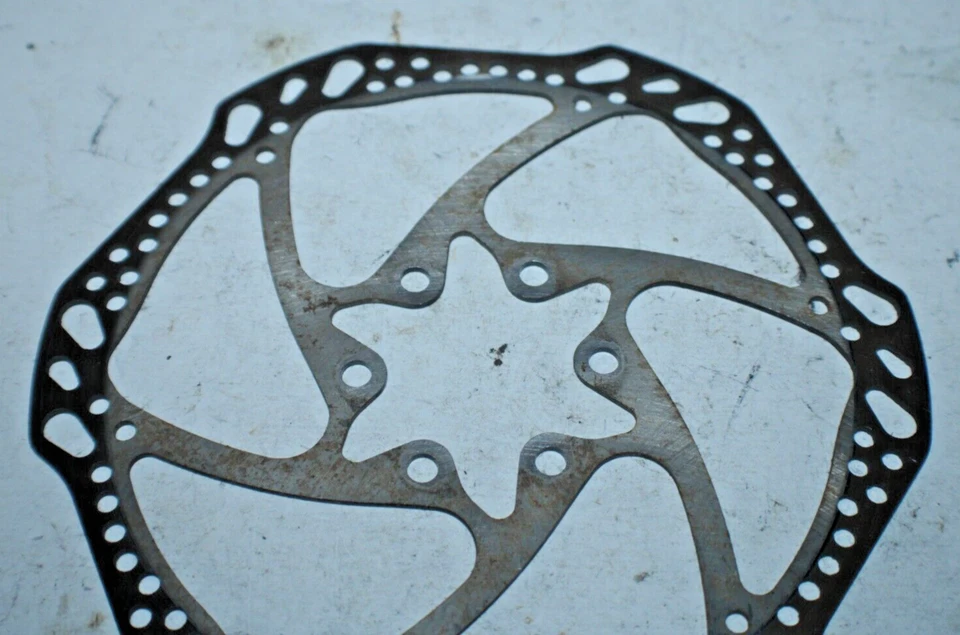 Rotor de freno de disco Hayes 6 pernos 160 mm Y14 Frugal Rider MTB carretera ¡Envío rápido a EE. UU.! Foto 2 de 4