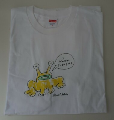 トップス supreme Daniel Johnston Frog Tee 20ss Supreme Daniel Johnston Frog Tee Black Men's - SS20 - US