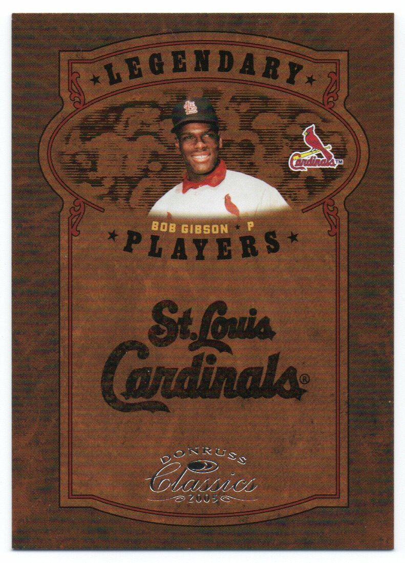2005 Donruss Classics - Legendary Players Lou Brock #LP-24 /800