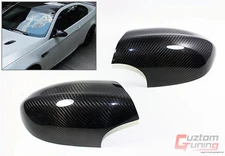 CARBON FIBER SIDE MIRROR COVER CAPS FOR 07-2013 BMW E90/E92/E93 M3 COUPE&SEDAN