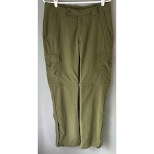Columbia Titanium Convertible Cargo Hiking Nylon Pant Women Size 6