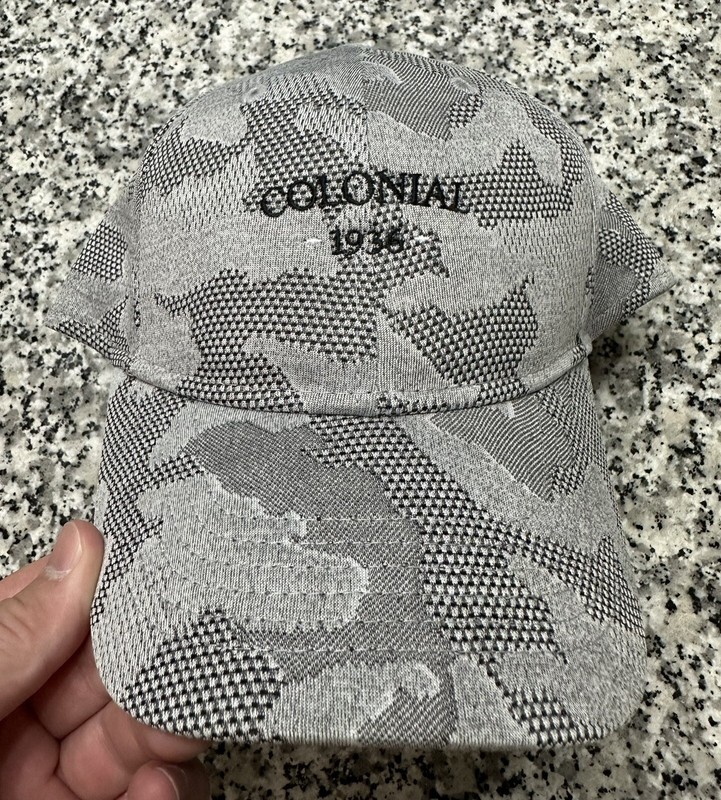 Colonial Country Club 1936 Gray Camo Members Hat