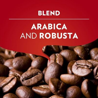 Lavazza Qualita Rossa Ground Coffee Blend, Medium Roast, 8.8-Ounce Bags (4-Pack)