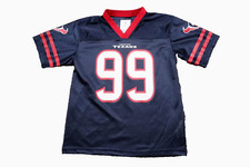 Houston Texans J.J Watt #99 Jersey NFL Football Blue Youth Large