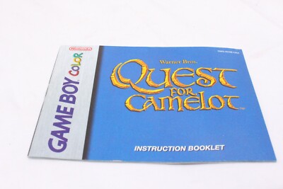 Jeu Quest Pour Camelot Sur Gameboy Colour - Complet Avec Notice, Bon état