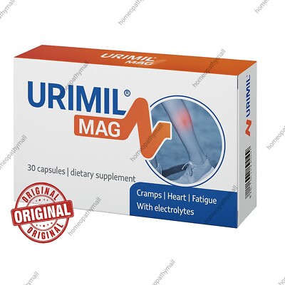URIMIL MAG 30 Capsules | Magnesium Complex, CoQ10, Vitamin B1 & B6