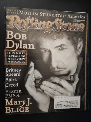 Rolling Stone Magazine Issue 882 November 22, 2001,Bob Dylan,Mary J Blige,Creed