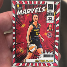 Panini 2025 Donruss WNBA Net Marvels Caitlin Clark #19 Indiana Fever