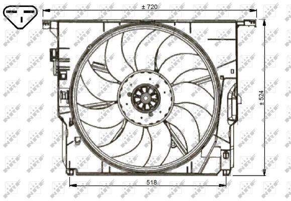 Nrf K?Hlerl?Fter Bmw 5Er 6Er 7Er 47739 - Bild 5