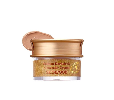 SKIN FOOD Lachs Augenringe Concealer Creme für die Augen 10g #02 Lachs Beige