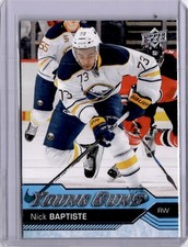 Nick Baptiste Young Guns #477 2016-17 UD Hockey Series 2 [M167]