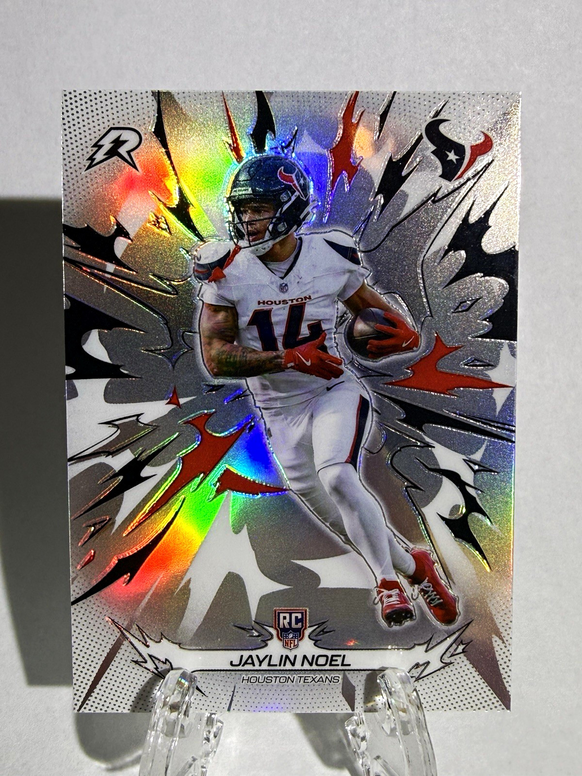 2026 Topps Jaylin Noel Rookie Refractor Houston Texans #135 RC