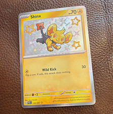 Pokemon TCG Shinx 135/091 SV Paldean Fates 2024 Holo Shiny Rare Basic HP 70 on eBay