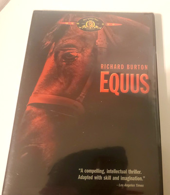 Equus DVD Richard Burton Sealed