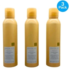 Kristin Ess Rose Gold Temporary Tint for Blonde Hair 7 oz / 200 mL (3 Pack)