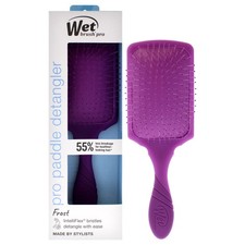 Pro Paddle Detangler Brush-Frost Purple by Wet Brush for Unisex-1 Pc Hair Brush