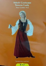 Tavern Lady/Wench/Lady Pirate Halloween Costume New 