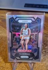 2024 Panini Prizm Monopoly WNBA - Kalani Brown #47 Silver Prizm