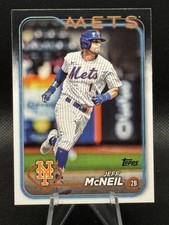 2024 Topps 582 Jeff McNeil New York Mets