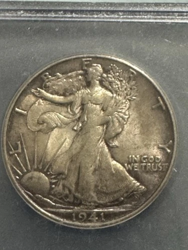 1941-s Walking Liberty Half Dollar, Better Date, ICG MS62, Free Shipping