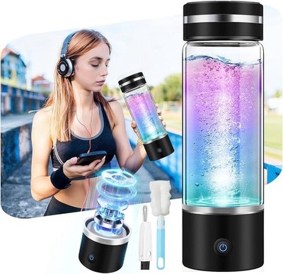 IUHFSIFS 6.0 Verbesserte Wasserstoff Trinkflasche & doppelter Wasserstoffgehalt