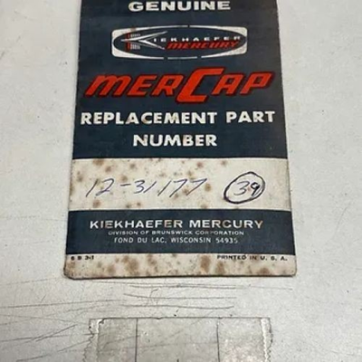 #ad #ad 12 31177 Quicksilver Mercury Washer NOS OEM SKU:M 7 39 $0.99