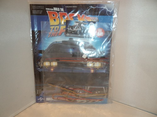 EAGLEMOSS BUILD THE BACK TO THE FUTURE DELOREAN AUSGABE 48 & 66 TEIL UND MAGAZIN