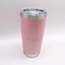 Insulated Travel Coffee Pink Mug Beer Cup Thermal Stainless Steel Vacuum