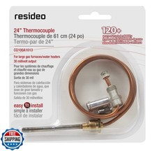 Resideo CQ100A1013/U 24-Inch Replacement Thermocouple for Gas Fur