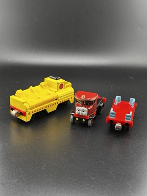 Thomas & Friends Take N Play Along Train Orange Truck Elizabeth Sea Cargo READ