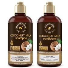 WOW Skin Science Coconut Milk Shampoo  Conditioner Duo 16.9 oz