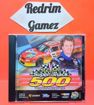 Dale Earnhardt Jr Super Shack 500 Windows PC CD-Rom VIdeo Games Arcade Racing