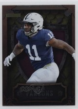 2021 Wild Card MATTE Blaster Box Gold Foil - Purple Micah Parsons Shield 05v0