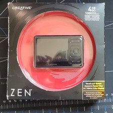 Creative ZEN 4 GB MP3 Player Audio Book Reade...