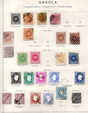 Angola - Portuguese Colonial Stamps - Old Collection from 1870/1914 -
