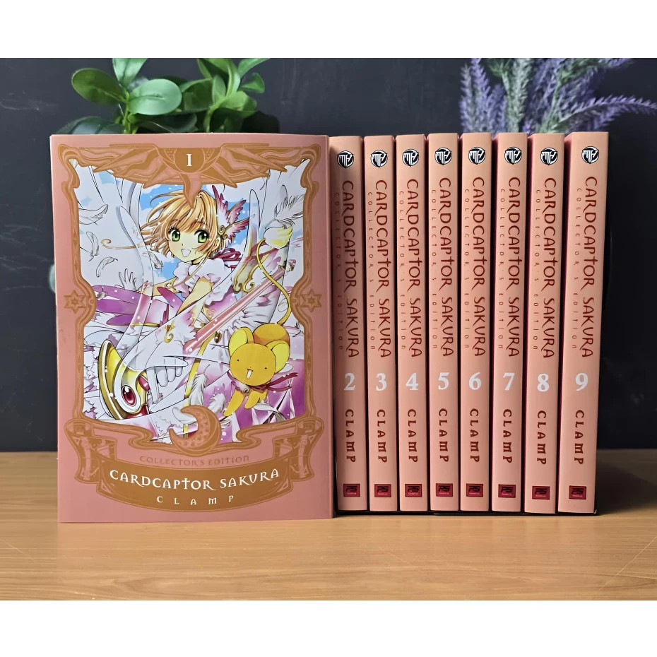 Libro de historietas Cardcaptor Sakura Collection Vol 1-9 versión en inglés nuevo sellado