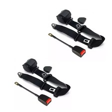 For All Mazda 3 Point Set Front Seat Belt Pair Universal
